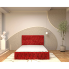 Pat Tapitat ANA Luxury din stofă premium fără saltea