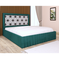 Pat Tapitat Stefan Cod105 Verde Cu Saltea