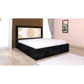 Pat Tapitat Stefan Cod113 Negru Fara Saltea