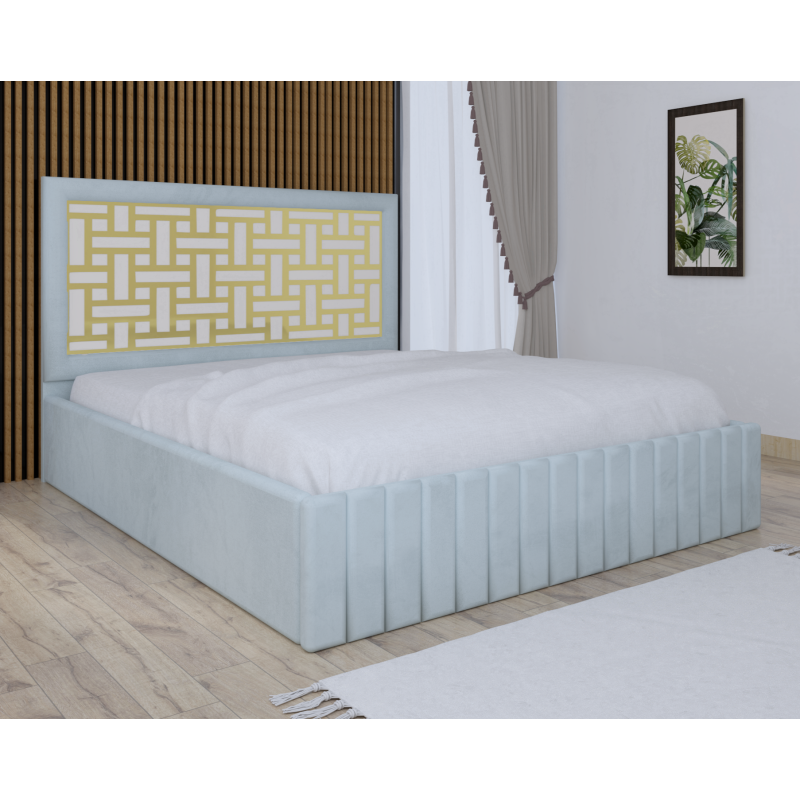 Pat Tapitat Stefan Cod163 Lemon Cu Saltea