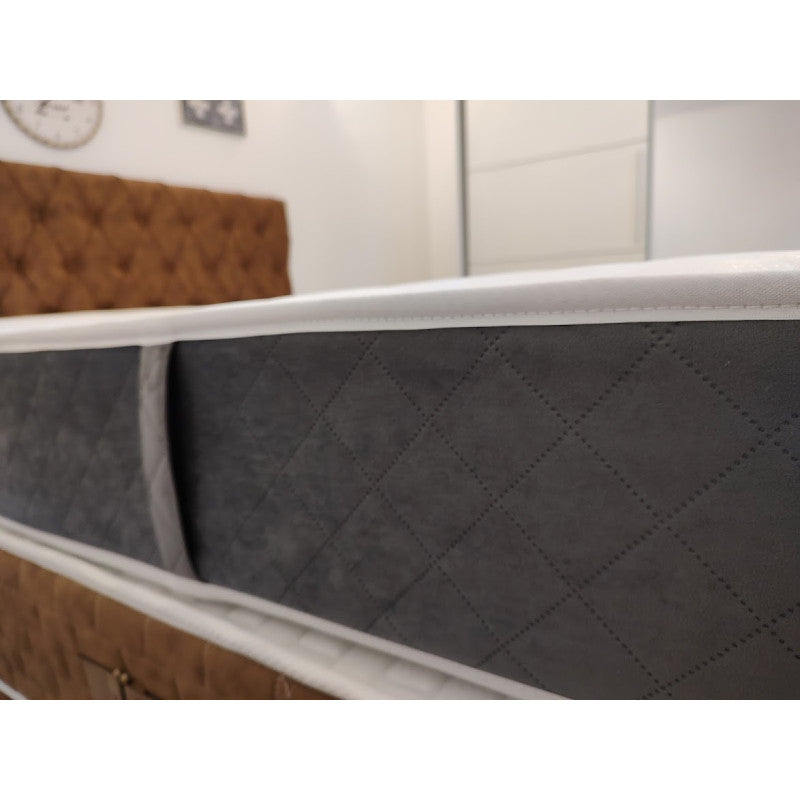 Saltea Nero 160 cm x 200 cm Lux Ortopedic