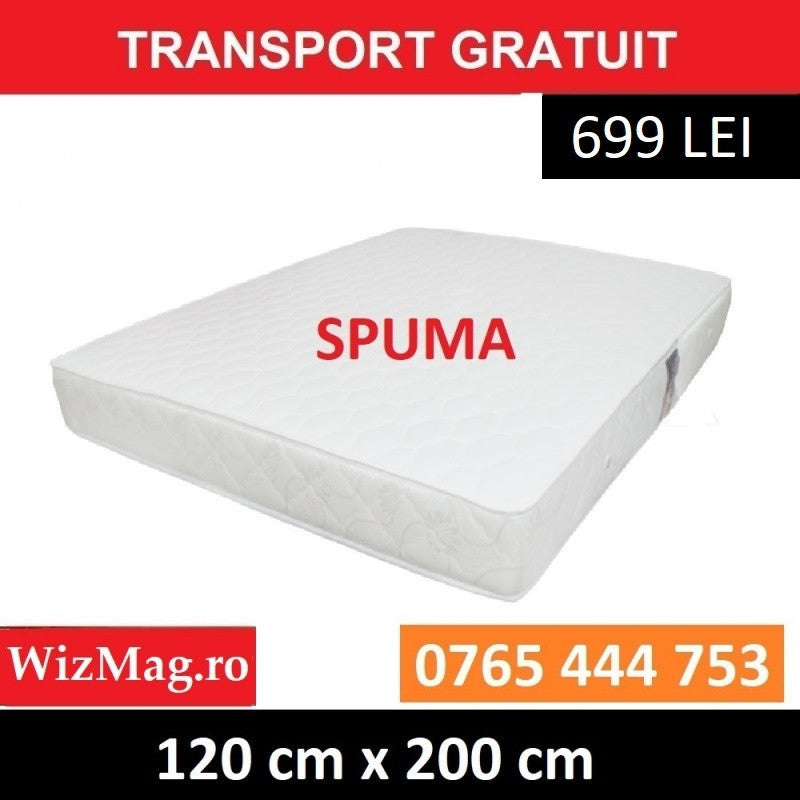 Saltea Spuma 120 x 200 cm