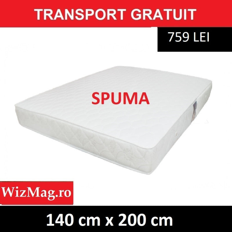Saltea Spuma 140 x 200 cm