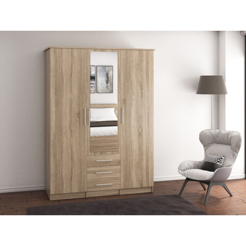 Dressing Szantal 3d sonoma, 210 x 150 x 64 cm
