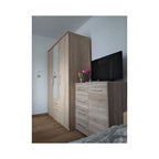 Dressing Szantal 3d sonoma, 210 x 150 x 64 cm
