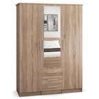 Dressing Szantal 3d sonoma, 210 x 150 x 64 cm