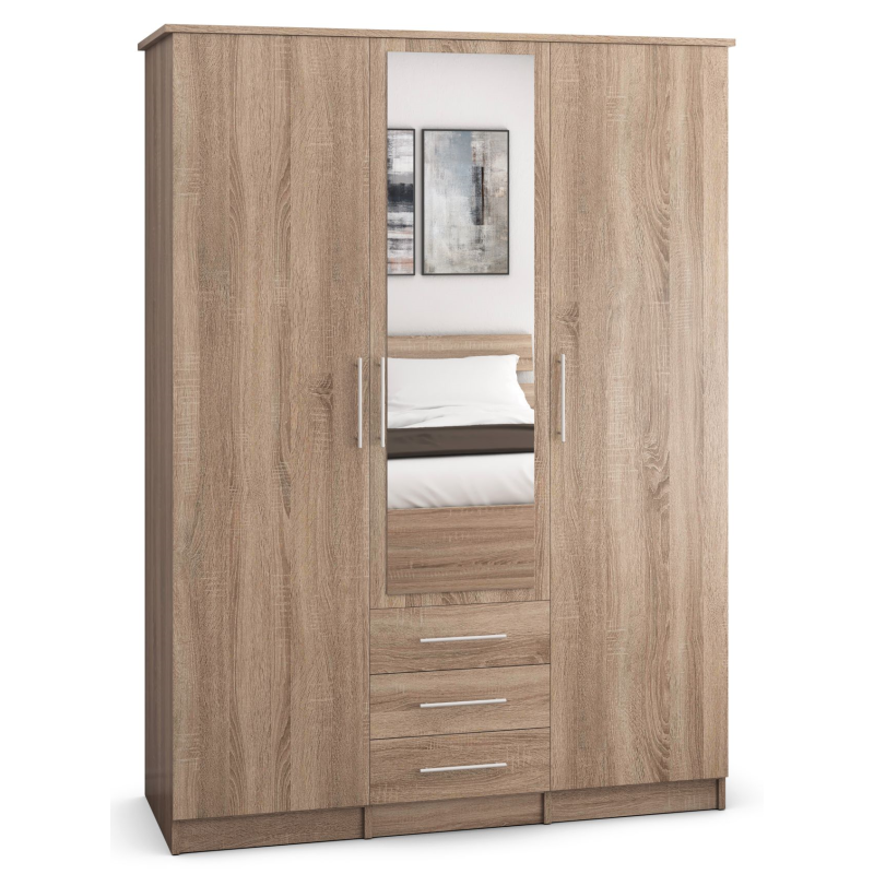 Dressing Szantal 3d sonoma, 210 x 150 x 64 cm